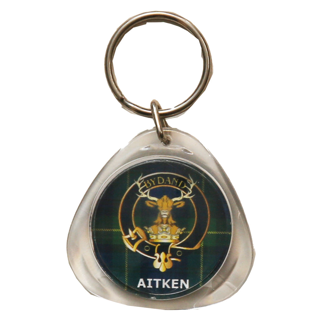Aitken Triangle Key Chain