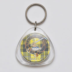 Clan Crest Plastic Key Chain - Barclay