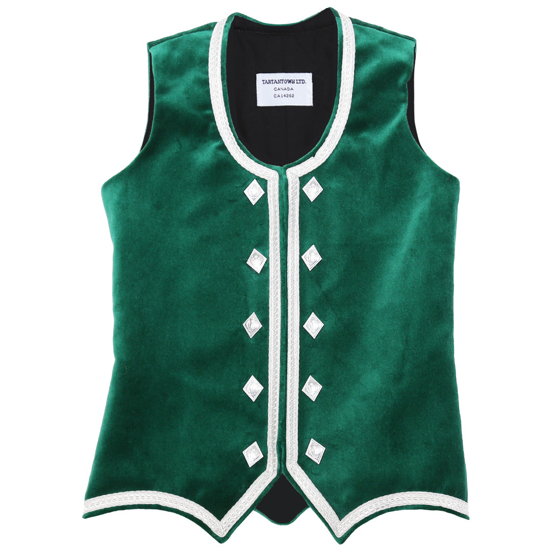 Bright Green Highland Vest