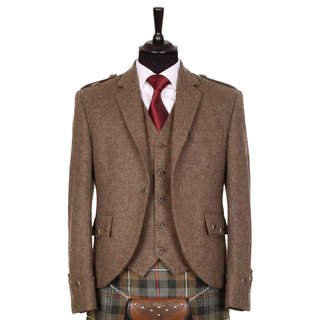 Brown Tweed Argyll Jacket
