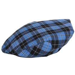 Tartan County Cap - Clergy Blue Ancient