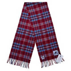 Colorado Avalanche Lambswool Tartan Scarf