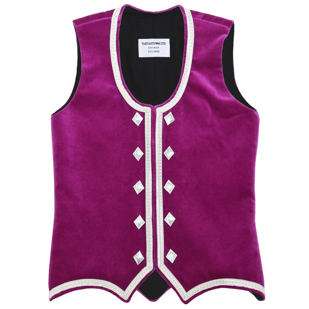 Fuchsia Highland Vest
