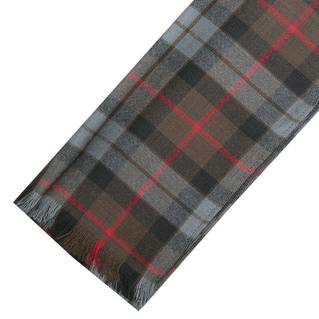 Fine Weight Tartan Scarf - Gunn Weathered