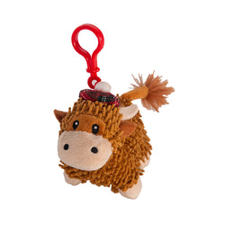 Highland Coo Bag Charm