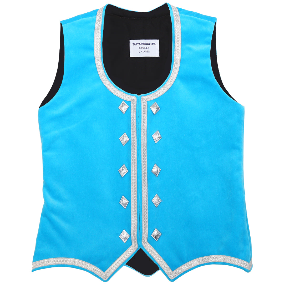 Light Turquoise Highland Vest