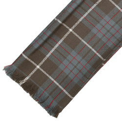 Fine Weight Tartan Scarf - MacIntyre Hunting Weathered
