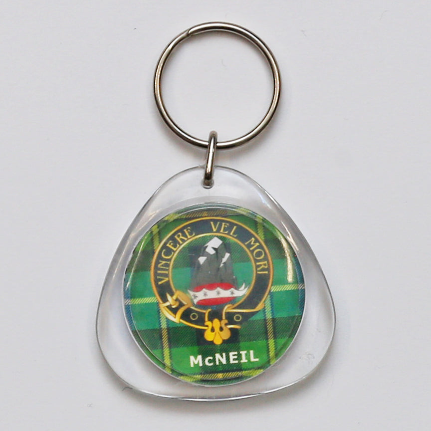 McNeil Triangle Key Chain