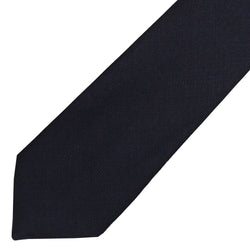Men's Wool Tie - Dark Navy