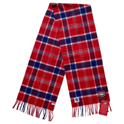Montreal Canadiens Lambswool Tartan Scarf