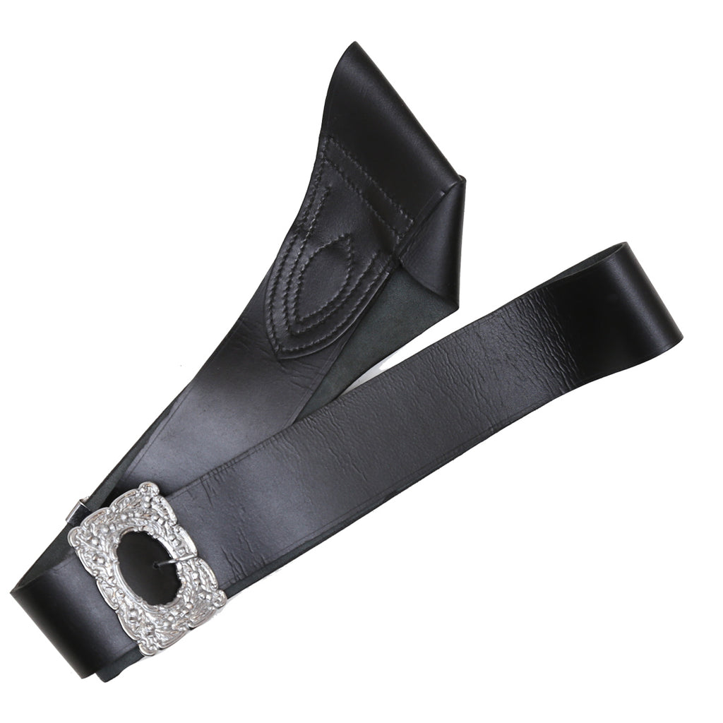 Piper s Black Cross Belt Tartantown Ltd