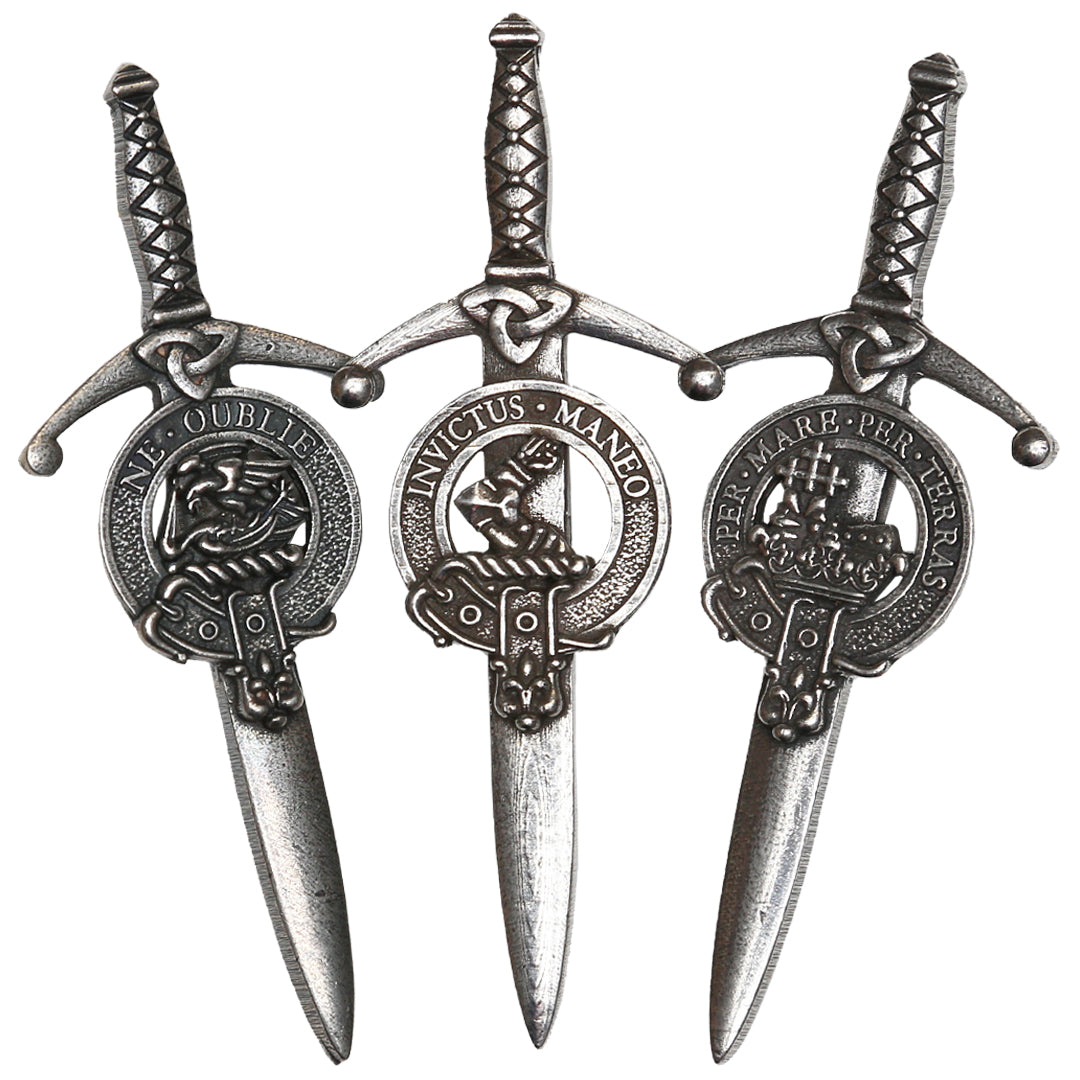 Scottish Clan Crest Kilt Pins