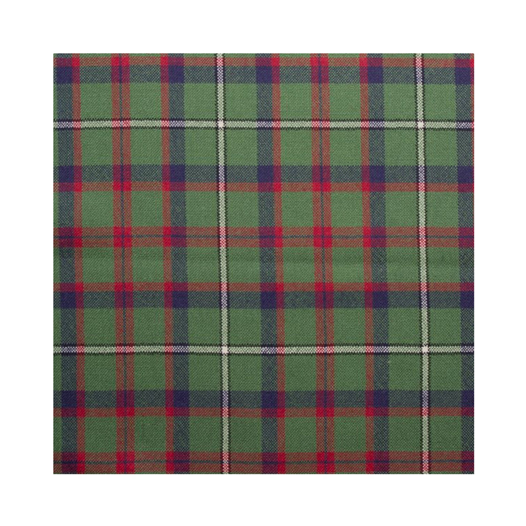 Fine Weight Tartan Scarf - Shaw Green Modern
