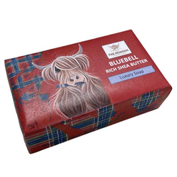 Soap Bar - McMoo Tartan Paint (Bluebell)