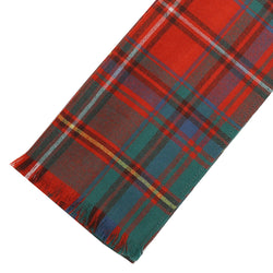 Fine Weight Tartan Scarf - Sommerville Ancient