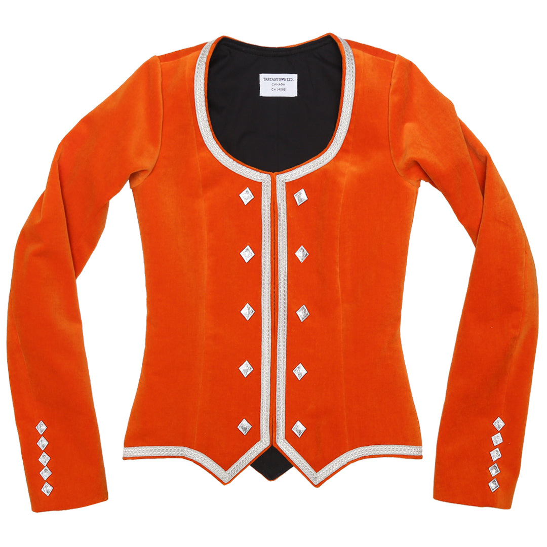 Tangerine RSOBHD Highland Dance Jacket