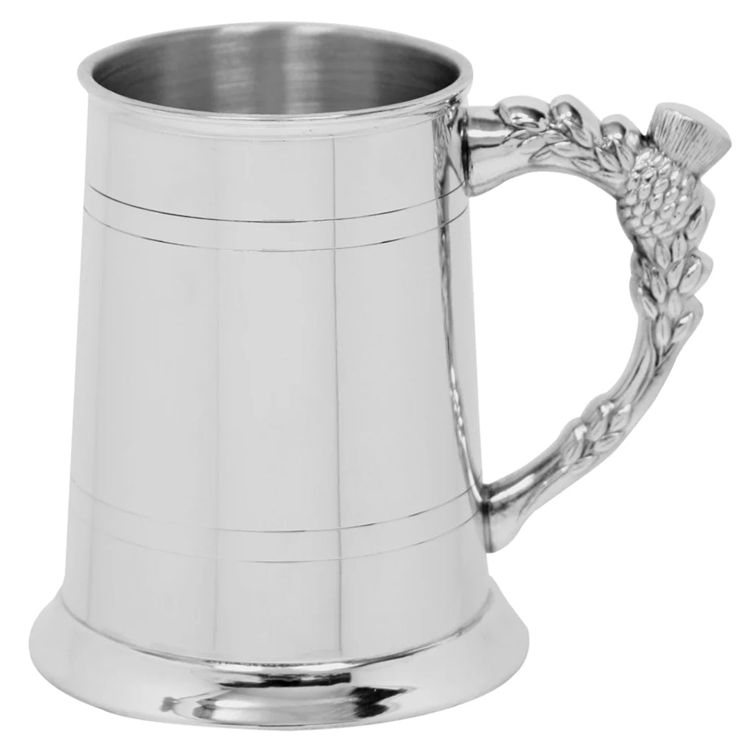 Thistle Pewter Beer Mug Tankard (1 Pint)