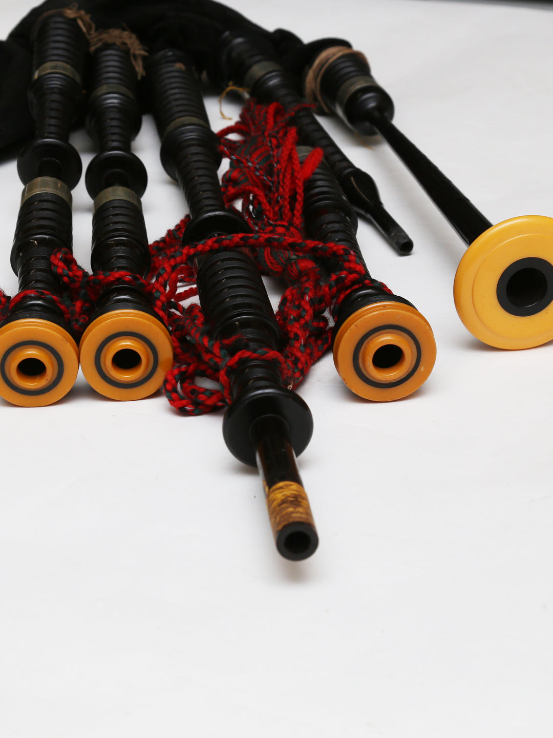Used Bagpipes - Grainger & Campbell (1970s) Ring Caps