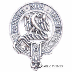 Clan Crest Cap Badge - Agnew