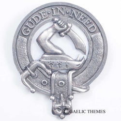 Clan Crest Cap Badge - Ainslie