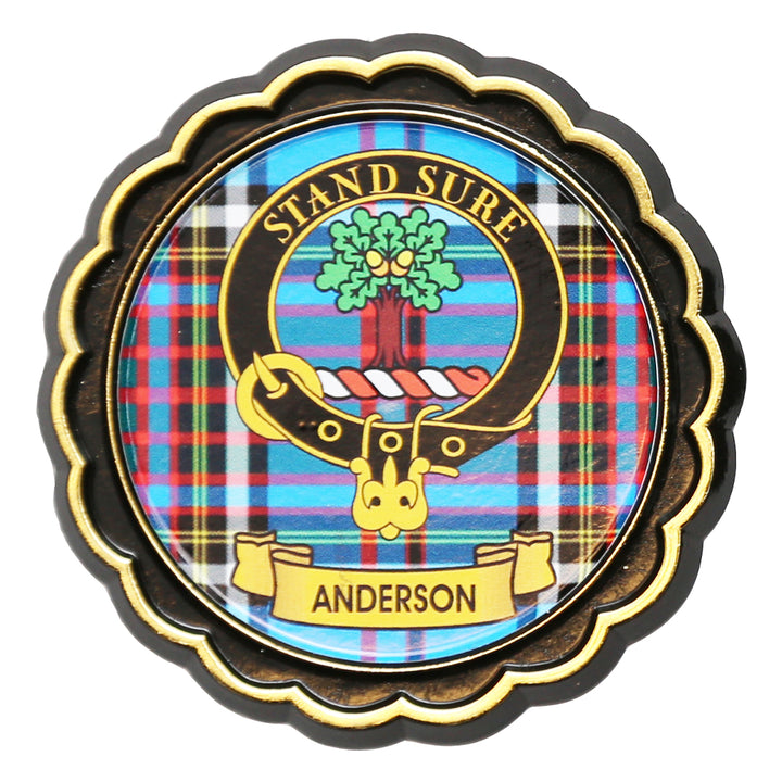 Clan Crest Fridge Magnet - Anderson