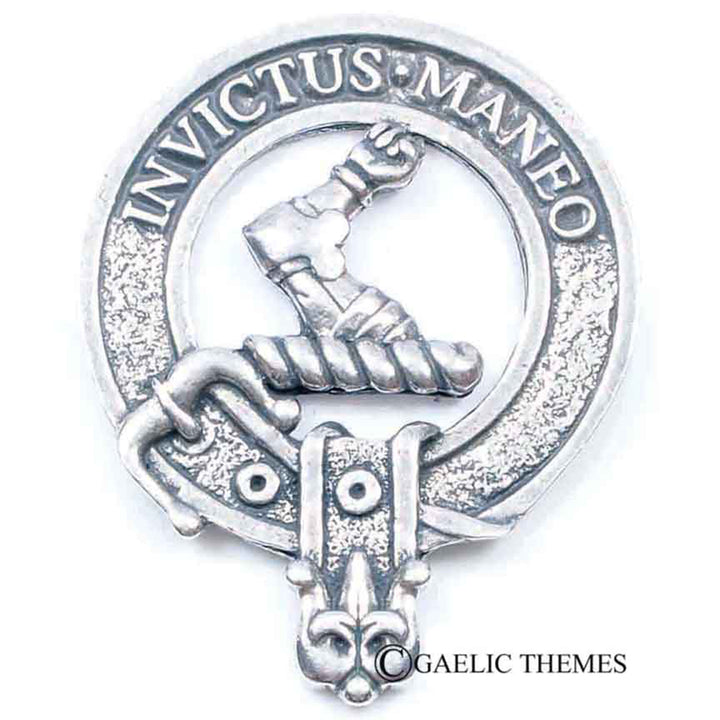 Clan Crest Cap Badge - Armstrong
