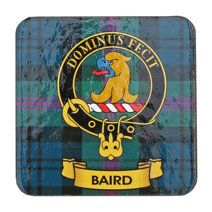 Clan Crest Drink Coaster - Baird