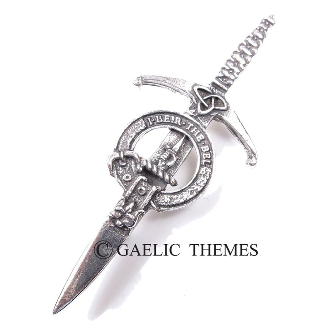 Clan Crest Kilt Pin - Bell