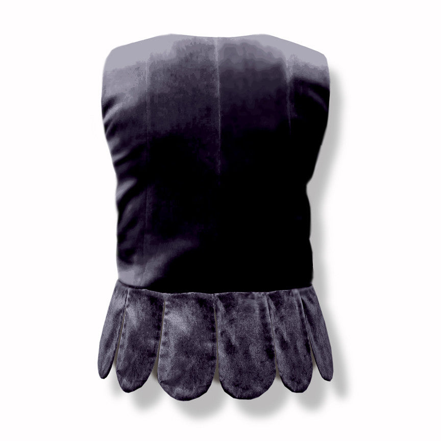 Black Standard National Vest Back