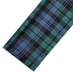 Fine Weight Tartan Scarf - Black Watch Ancient