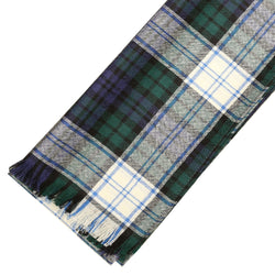 Fine Weight Tartan Scarf - Black Watch Dress Modern