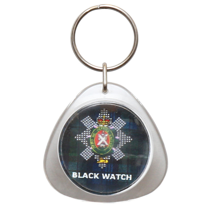 Clan Crest Plastic Key Chain - Black Watch