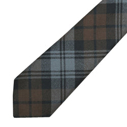 Men's Tartan Tie - Black Watch Weathered