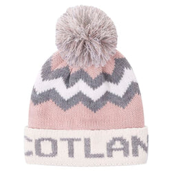 Blush Scotland Bobble Toque