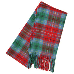 Lambswool Tartan Scarf - British Columbia Modern