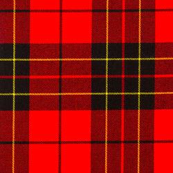 Brodie Red Modern Tartan