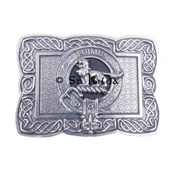 Clan Crest Belt Buckle - Bruce