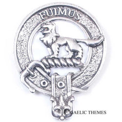 Clan Crest Cap Badge - Bruce