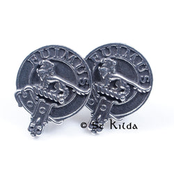Clan Crest Cufflinks - Bruce