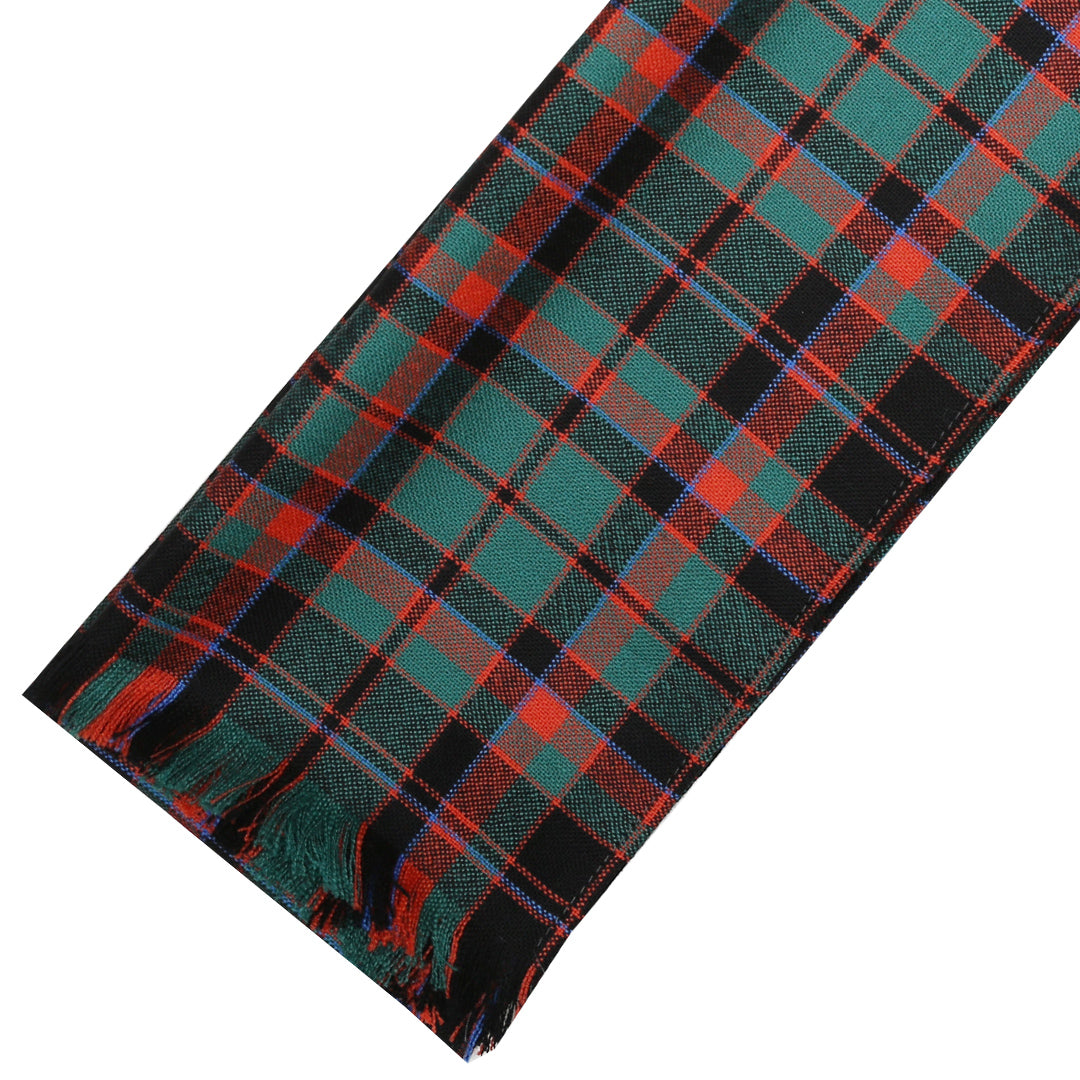 Fine Weight Tartan Scarf - Buchan Ancient