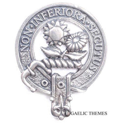 Clan Crest Cap Badge - Buchan