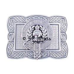 Clan Crest Belt Buckle - Buchanan