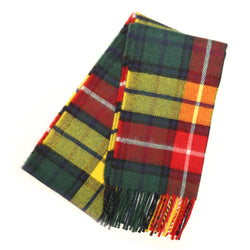 Lambswool Tartan Scarf - Buchanan Modern