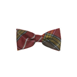 Boy's Tartan Bow Tie - Buchanan Old Setting Weathered