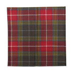 Tartan Pocket Square - Buchanan Old Setting Weathered