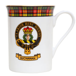 Clan Crest China Mug - Buchanan