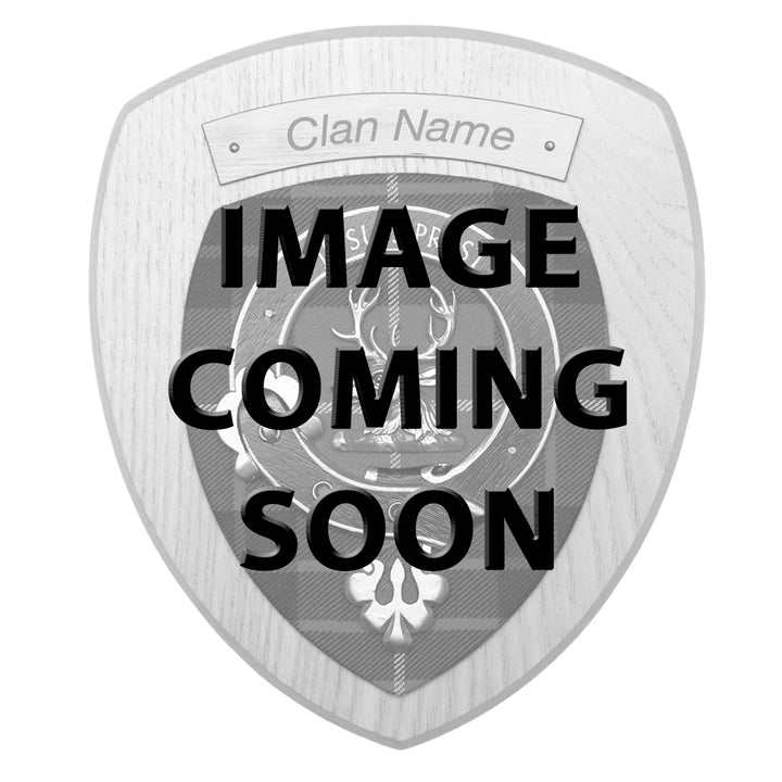Clan Crest Wall Plaque - Clergy