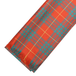 Fine Weight Tartan Scarf - Cameron Ancient
