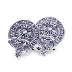 Clan Crest Cufflinks - Cameron
