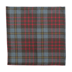 Tartan Pocket Square - Cameron Hunting Weathered